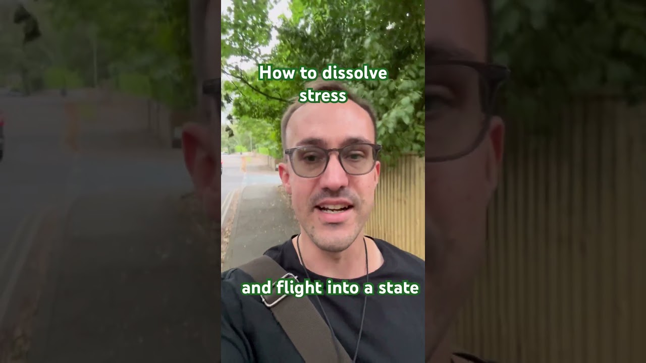 How to dissolve stress