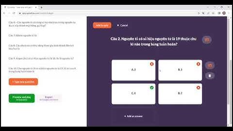 hướng dẫn sử dụng quizalize