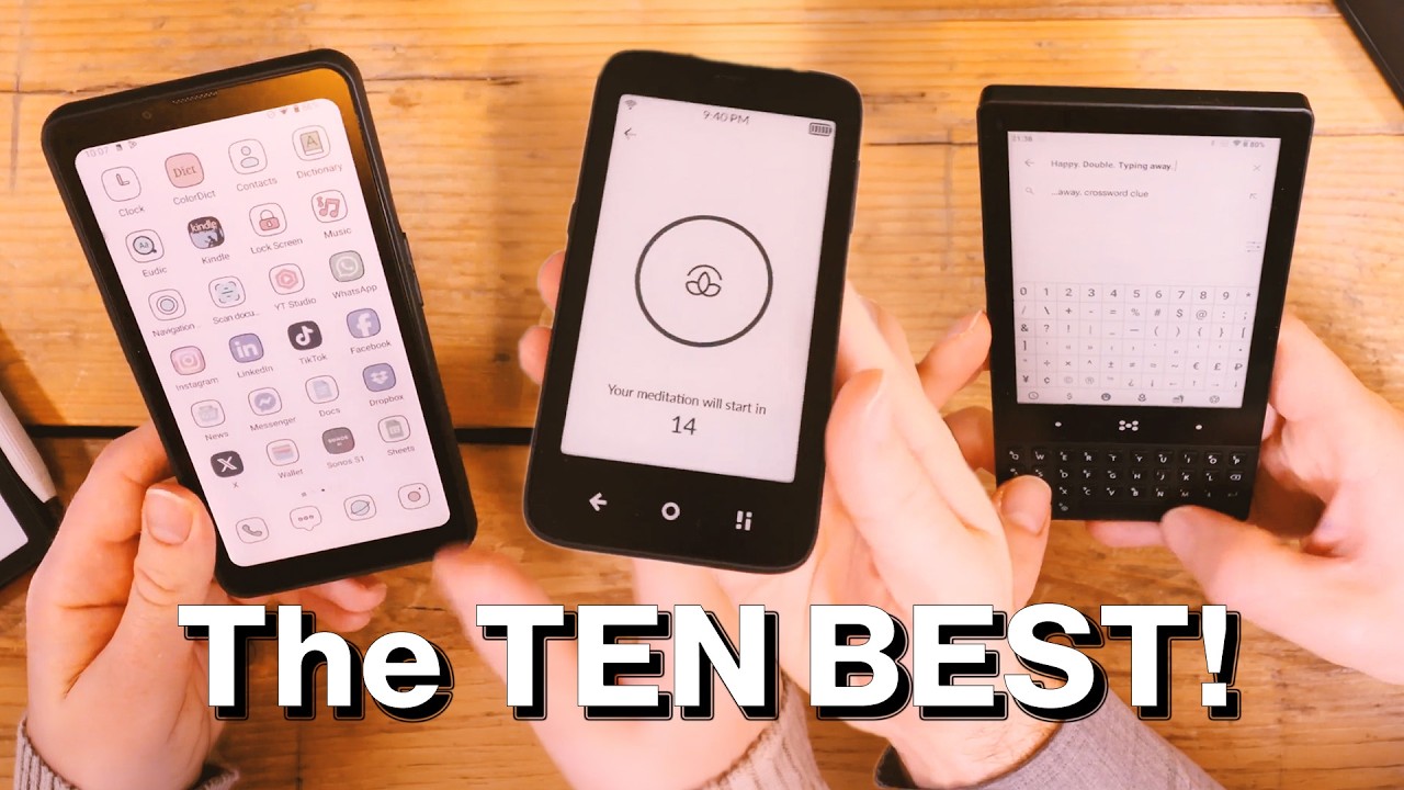 The Best E-Ink Phones in 2026 (Ranked #10 to #1) - YouTube