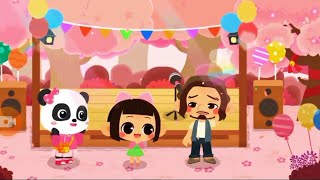 anak bayi panda piknik ke sakura jepang #babybus #panda#animasi#kartun#shorts #filmpanda#filmanimasi