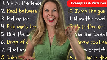 LEARN 150 COMMON IDIOMS To Sound Fluent In English