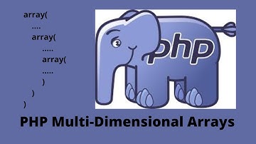 PHP Arrays - Multidimensional Arrays