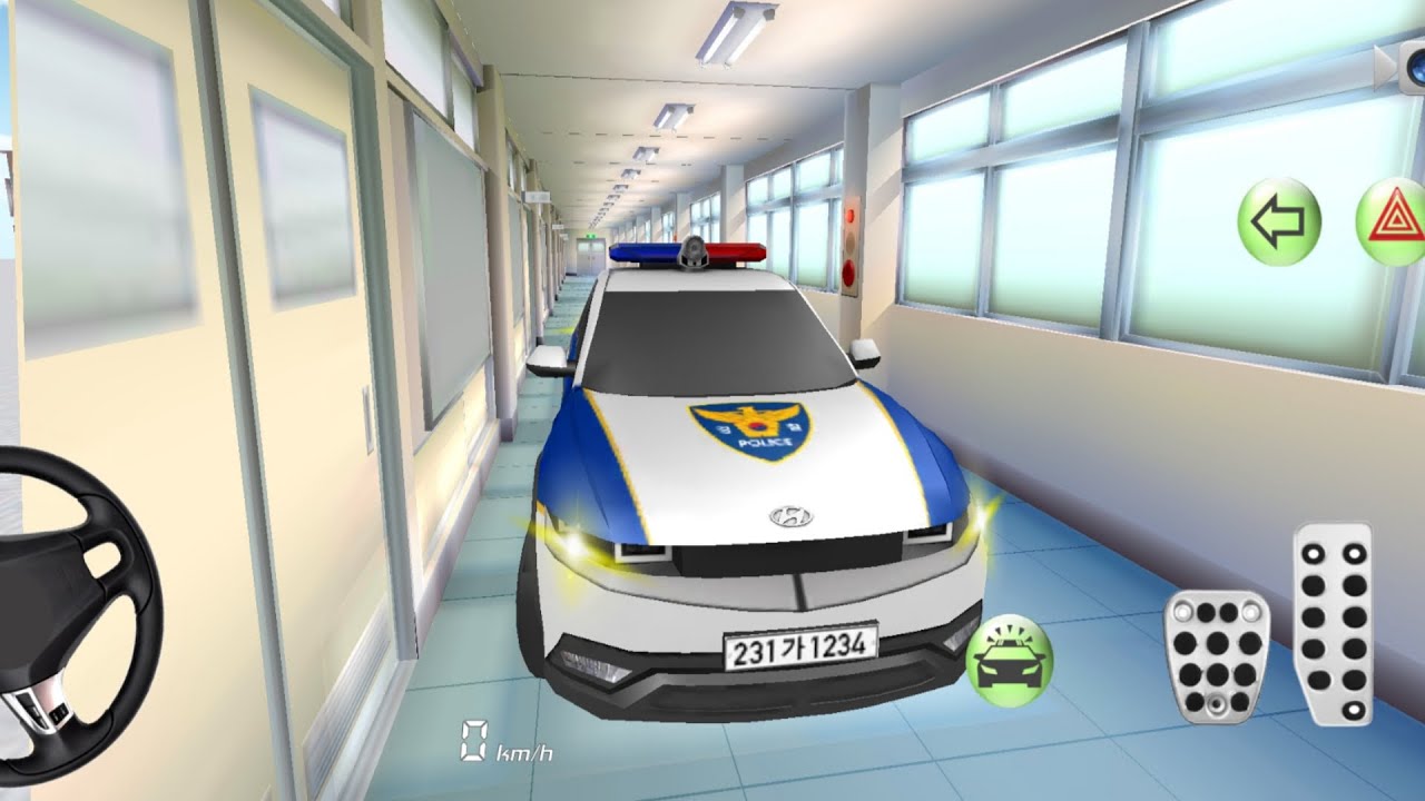 Now Hyundil police car ripiyaring School building 45#