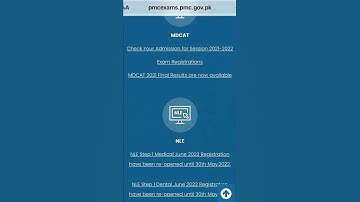 MDCAT registration open 2022 proof #pmc #mdcat #shorts #latest
