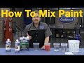 How To Mix Car Paint - Understanding Paint Mixing Ratios with Kevin Tetz at Eastwood