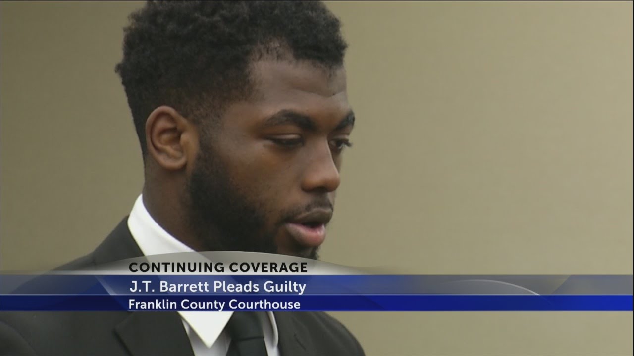 J.T. Barrett pleads guilty