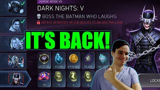 Dark Nights Solo Raids Are Back! Injustice 2 Mobile