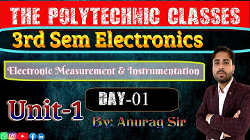 Measurering  instruments and sensors   ::: 3rd Semester :: Electronics Engg
