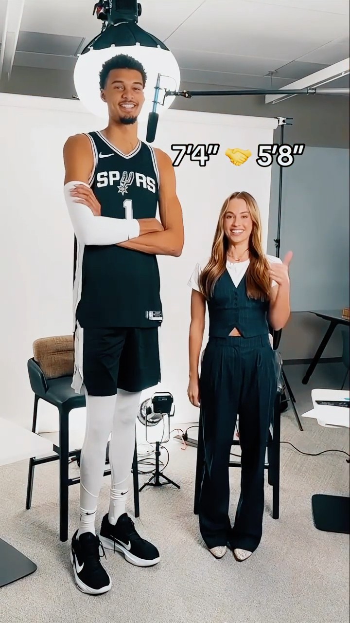 Wembanyama's Height is UNREAL ?