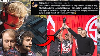 Celebrity TSM Mande & XSET boys thoughts on NA Pros switching to Controller for ALGS.. Profile
