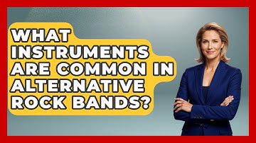 What Instruments Are Common in Alternative Rock Bands? | Alt Scene Guru News
