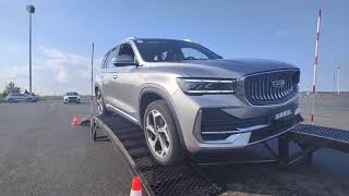 SUV Geely KX11 Detailed evaluation and testing Safe operating experience