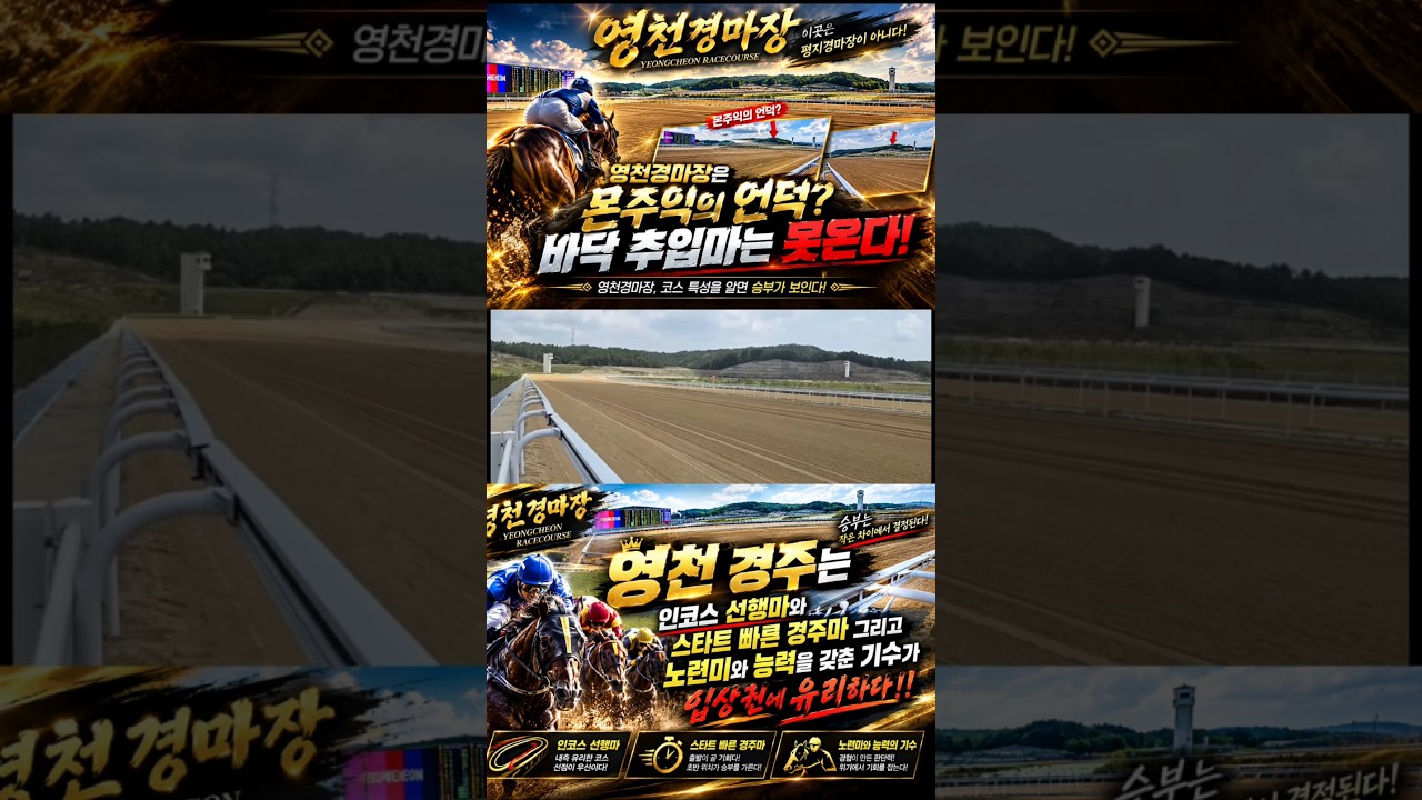 단독!!영천경마장은 베터들에게 기회다!! #경마 #영천경마장 #대구 #영천 # 부산경마 #경마정보 #경마초보 # 기수 #경마예상