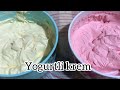 Yogurtli krem/ Yogurt cream/ Йогуртовый крем/ Йогуртли крем