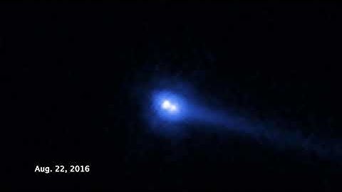 Time lapse video of Comets and Asteroids
