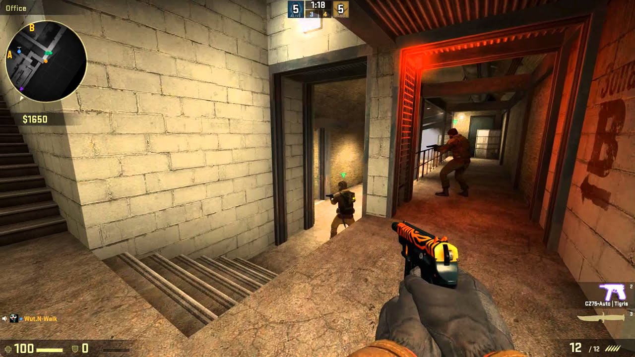 PLAYING A CS PRO... | CS:GO Competitive PUG - YouTube