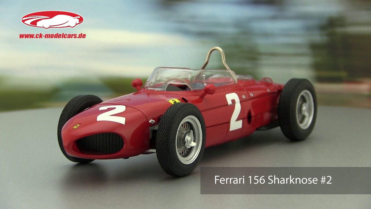 ckmodelcarsvideo Phil Hill Ferrari 156 Sharknose 2 Italien GP