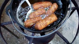 Deep Fried Mozzarella Sticks