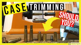 🔥 Case Trimming Reloading Brass for Rifle & Revolver | Case Prep Prior to Reloading