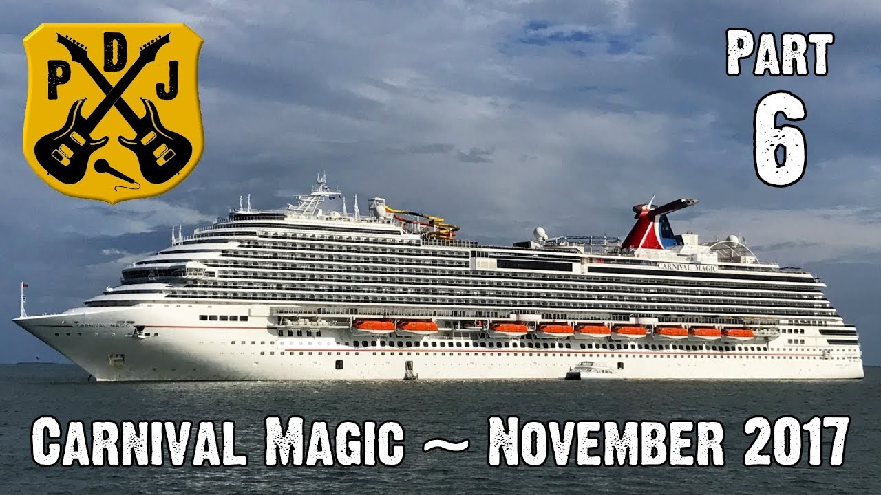 Carnival Magic Cruise Vlog November 2017 - Part 6: Costa Maya - Entertainers Everywhere - ParoDeeJay
