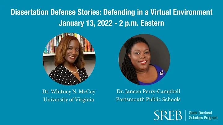 Dissertation Defense Stories: Defending in a Virtual Environment
