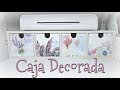 Cajonera de madera decorada | Decoración