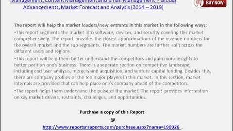 2019 Bring Your Own Device (BYOD) & Enterprise Mobility Industry Analysis