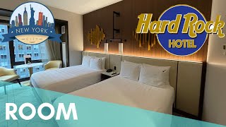 THE HARD ROCK 🎸 HOTEL 🏨 NEW YORK CITY🗽2 QUEEN 👸 BEDS ROOM 🛏 TOUR 📸 TIMES SQUARE NYC 🇺🇸 2022