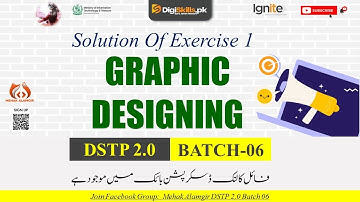 graphic designing exercise 1 batch 6 | dstp 2.0 batch 06 graphic designing exercise 1