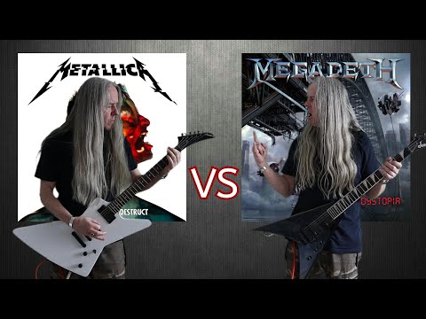 "Hardwired...To Self-Destruct" VS "Dystopia" (Ultimate Guitar Riffs Battle)