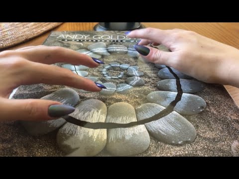 ASMR Tapping & Scratching On Hard Cover Books! No Talking