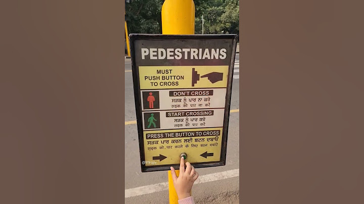 Press the button to cross the road 🔥 #shorts #chandigarh #lake