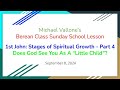 Stages Of Spiritual Growth – Pt 4 - Mike Vallone – September 8, 2024