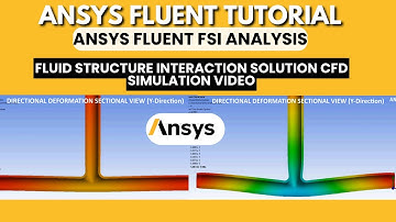 Flow and Heat Transfer Analysis & Fluid-Structure Interaction Tutorial | ANSYS Solution Animation