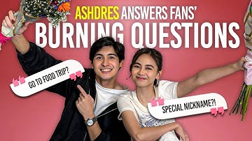 ANDRES MUHLACH & ASHTINE OLVIGA answer fans