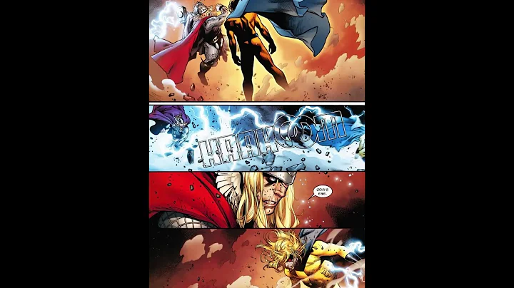 Thor VS Sentry in comics  #marvel #thor #sentry