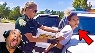 WHEN ANGRY TEENAGERS ATTACK COPS REACTION