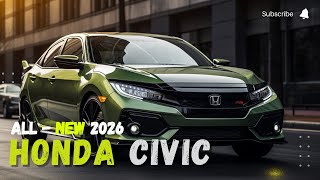 Discover the All-New 2026 Honda Civic: A Popular Choice for Affordable Luxury!