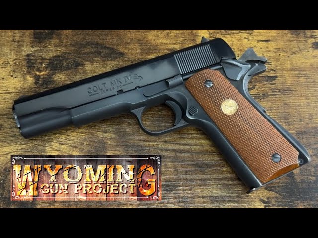 Colt MKIV 1911 45 ACP - YouTube