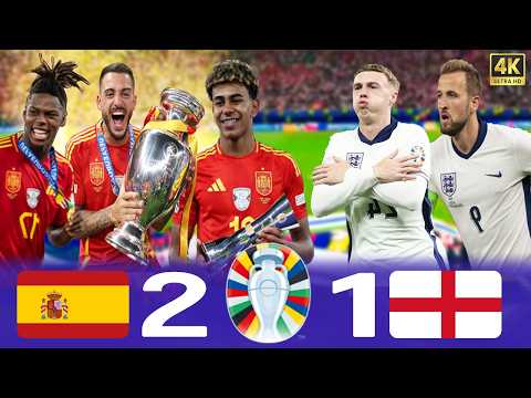 Spain Road To Victory 4K UHD - EURO 2024 Final Highlights