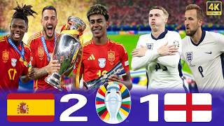 Spain Road To Victory 4K UHD - EURO 2024 Final Highlights