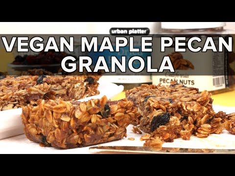 Vegan Maple Pecan Granola
