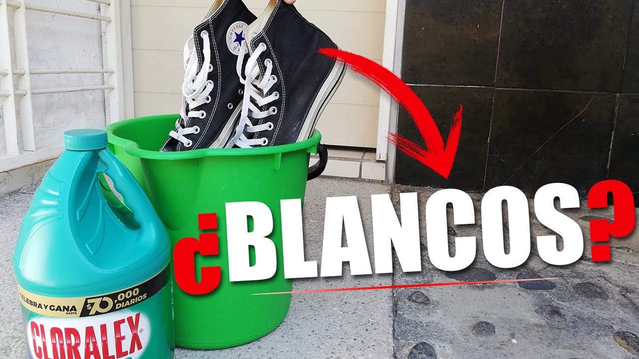 QUÉ PASA SI TUS TENIS EN CLORO? ¿TENIS CON CLORO? | Alex Came - YouTube