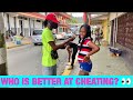 Who is better at cheating? Public interview
