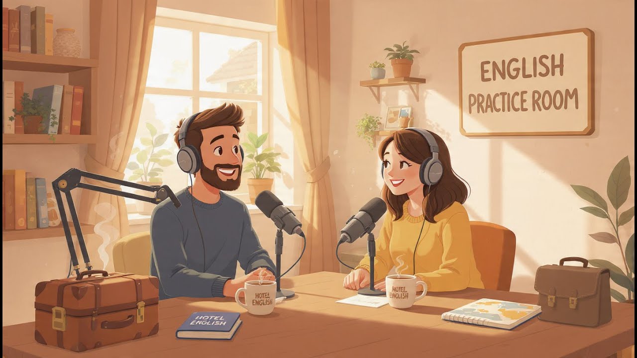 Learn English Conversation for Daily Life | Hotel, Transport & Bank Practice