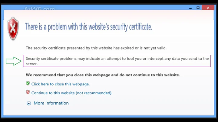 How To Remove Security Certificate Error Internet Explore/new/2018