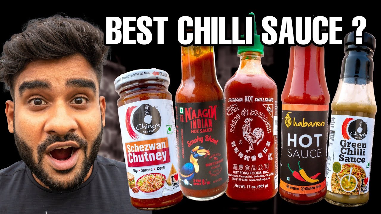 Best Chilli Sauce Challenge 😱 सबसे तेज़ मिर्च वाला सॉस कोनसा है Realtime Youtube Live View