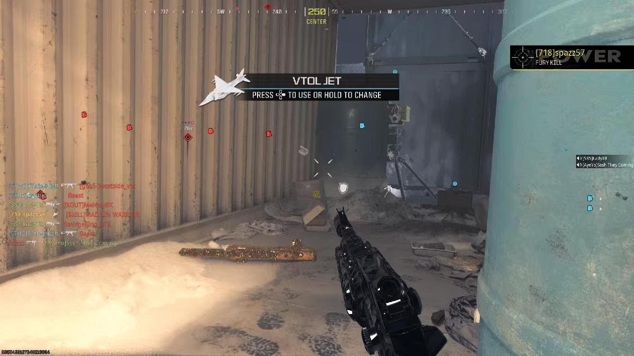 Call of Duty vtoL jet? lost count DNA bomb - YouTube