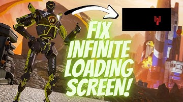INFINITE LOADING SCREEN / MENU LAG FIXED EASY! (Season 9 Genesis Event) | Apex Legends