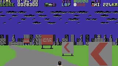 Power Drift USA C64 COMMODORE 64 HYPERSPIN NOT MINE VIDEOS COMMODORE 64